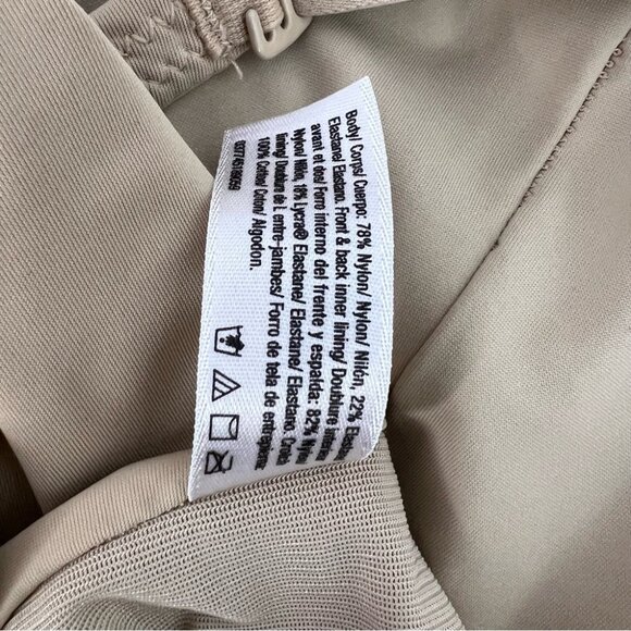 Flexees shapewear dress tank style straps adjustable bustier Beige Shapewear - Picture 8 of 9